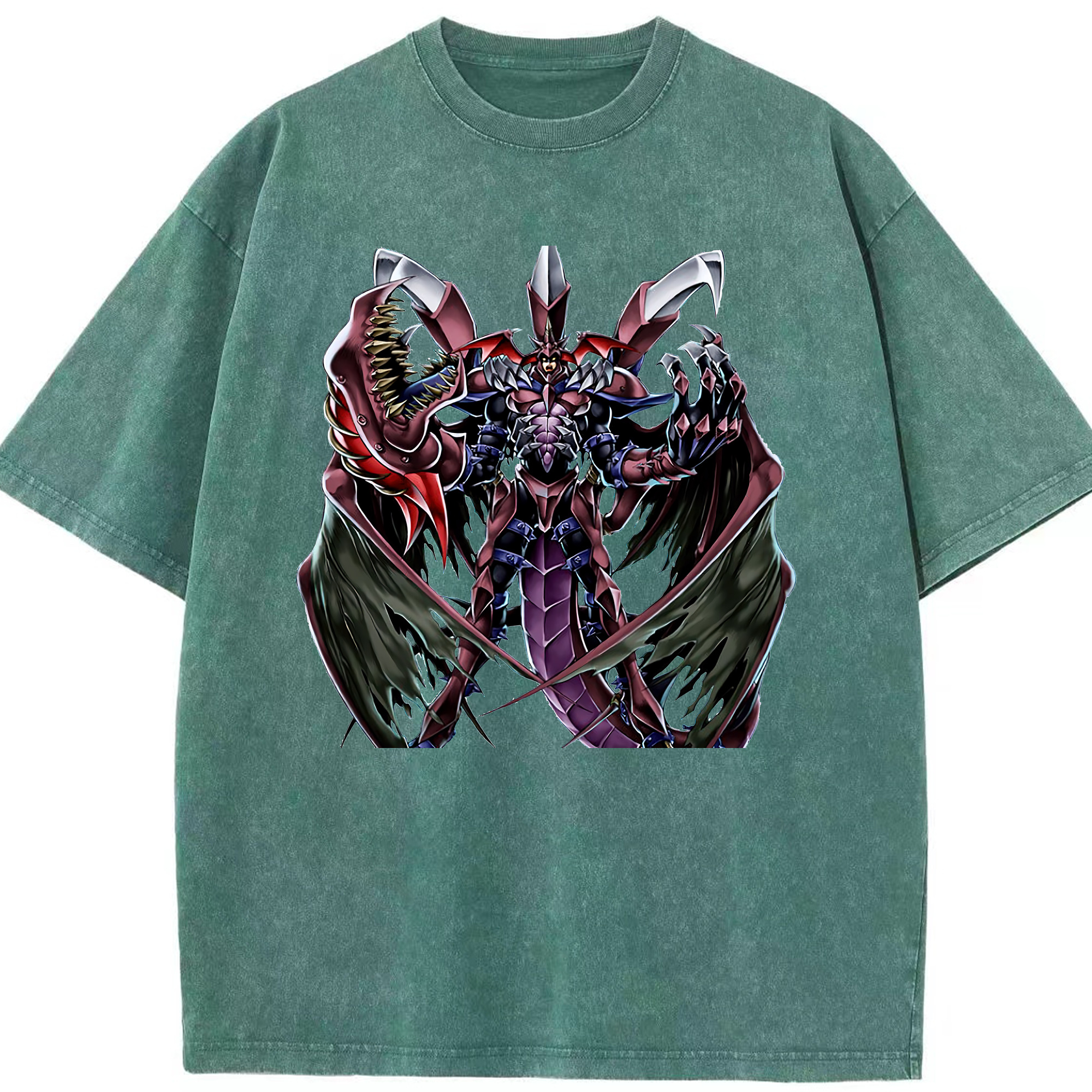 （画像用） 遊☆戯☆王 Yu-Gi-Oh! 綿100% ヴィンテージ風 半袖Tシャツ（フロントプリント）